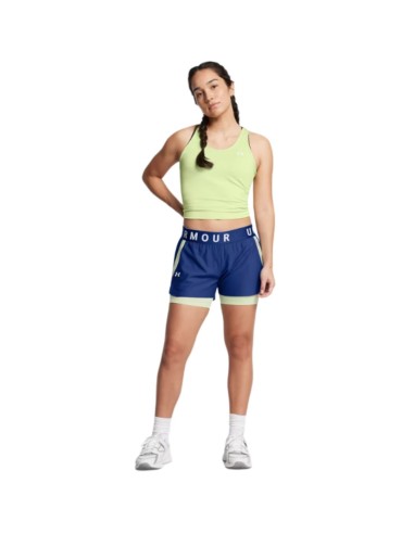Short Under Armour Mujer Play Up 2 In 1 Azul