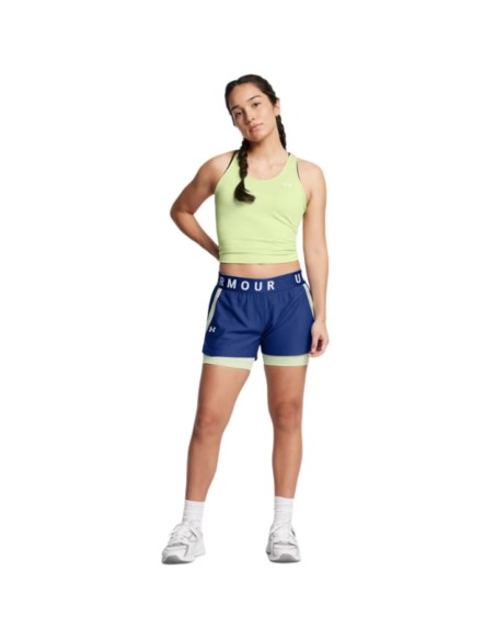 Short Under Armour Mujer Play Up 2 In 1 Azul