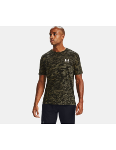 Camiseta Under Armour Hombre Abc Camo Negra
