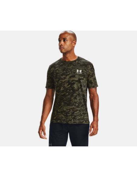 Camiseta Under Armour Hombre Abc Camo Negra