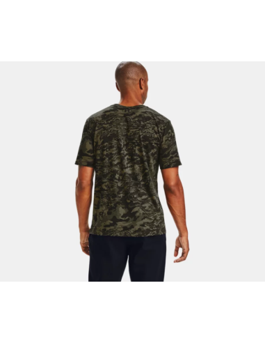 Camiseta Under Armour Hombre Abc Camo Negra