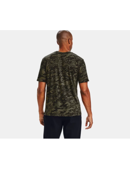 Camiseta Under Armour Hombre Abc Camo Negra