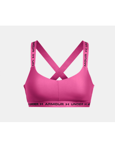 Sujetador Deportivo Mujer Under Armour Crossback Low Rosa