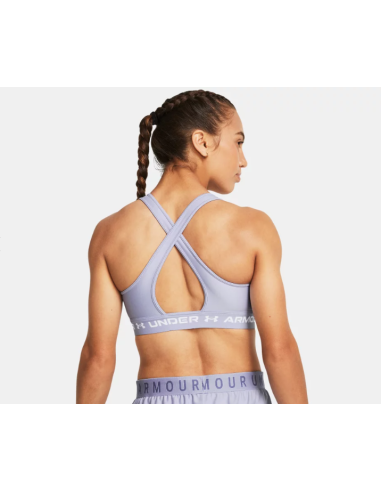 Sujetador Deportivo Under Armour Mujer Crossback Mid Malva