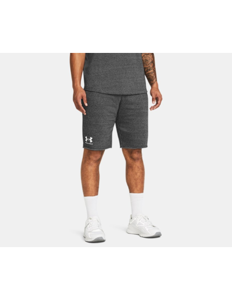 Short Under Armour Hombre Rival Terry Gris