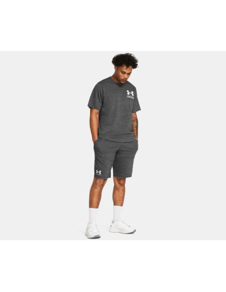 Short Under Armour Hombre Rival Terry Gris