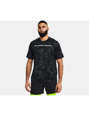 Camiseta Under Armour Hombre Tech ABC Negra