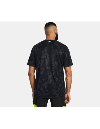 Camiseta Under Armour Hombre Tech ABC Negra