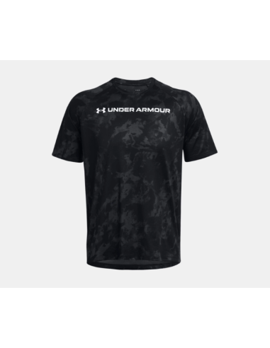 Camiseta Under Armour Hombre Tech ABC Negra