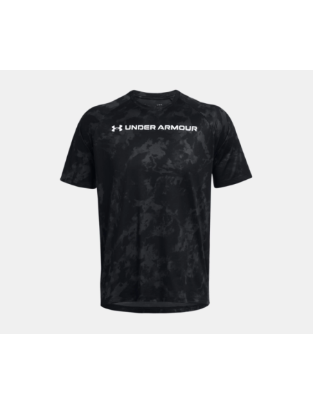 Camiseta Under Armour Hombre Tech ABC Negra