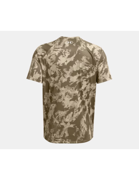 Camiseta Under Armour Hombre Tech ABC Kaki