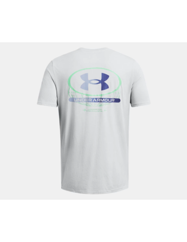 Camiseta Under Armour Hombre Global Lockertag Gris