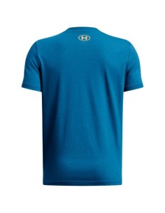 Camiseta Under Armour Niño Box Logo Camo Azul 2