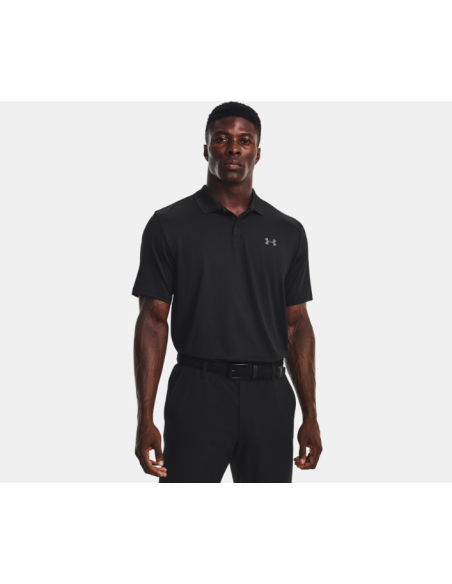 Polo Under Armour Hombre Performance 3.0 Negro