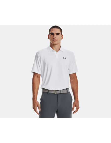 Polo Under Armour Hombre Performance 3.0 Blanco