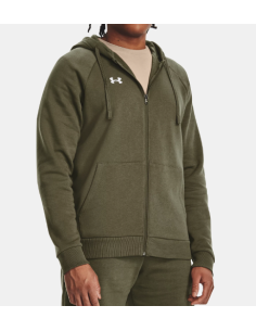 Chaqueta Under Armour Hombre Rival Verde 2