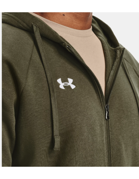 Chaqueta Under Armour Hombre Rival Verde