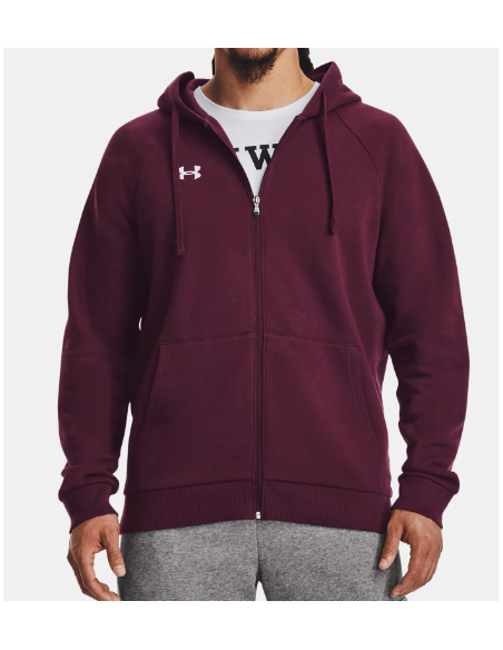 Chaqueta Under Armour Rival Burdeos