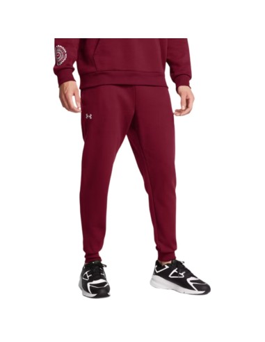 Pantalón Under Armour Hombre Rival Burdeos