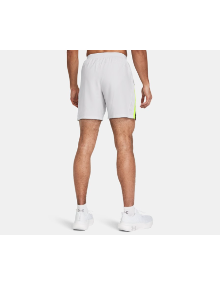 Short Under Armour Hombre Launch 7" Blanco