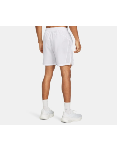 Short Under Armour Launch 7" Blanco 2