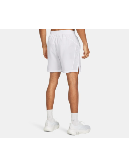 Short Under Armour Launch 7" Blanco