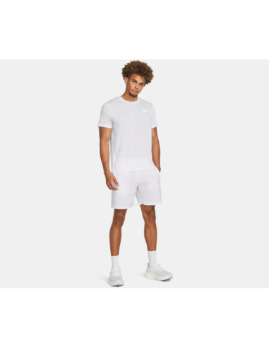 Short Under Armour Launch 7" Blanco