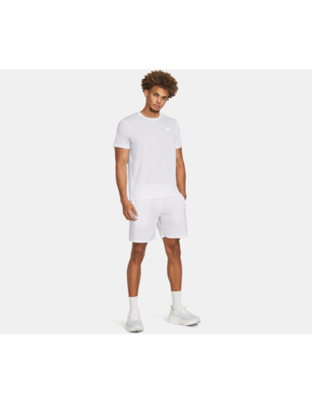 Short Under Armour Launch 7" Blanco