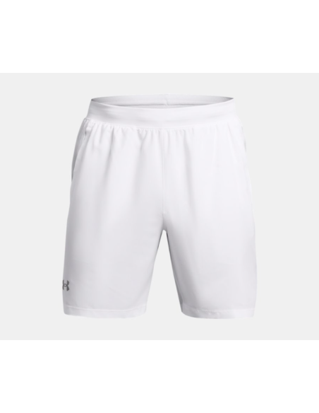 Short Under Armour Launch 7" Blanco