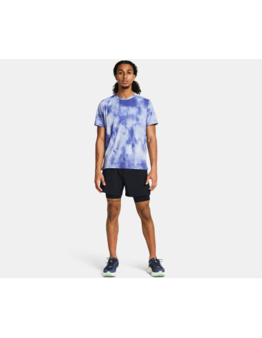 Short Under Armour Hombre Launch 5" 2 In 1 Negro