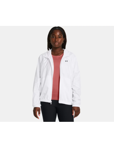 Chaqueta Under Armour Mujer Rival Sport Blanca