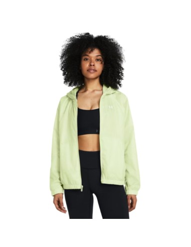 Chaqueta Under Armour Mujer Rival Sport Verde