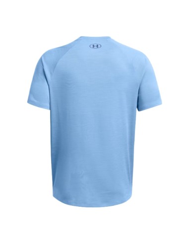 Camiseta Under Armour Hombre Tech Textured Azul