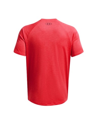 Camiseta Under Armour Hombre Tech Textured Roja