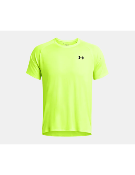 Camiseta Under Armour Hombre Tech Textured Amarilla