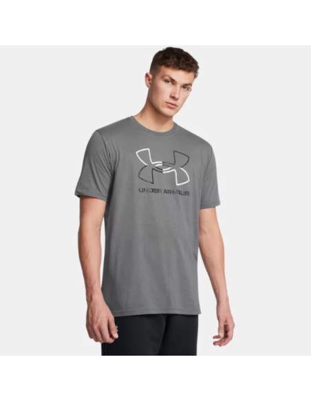 Camiseta Under Armour Hombre Foundation Gris