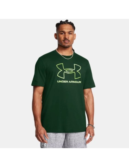 Camiseta Under Armour Hombre Foundation Verde