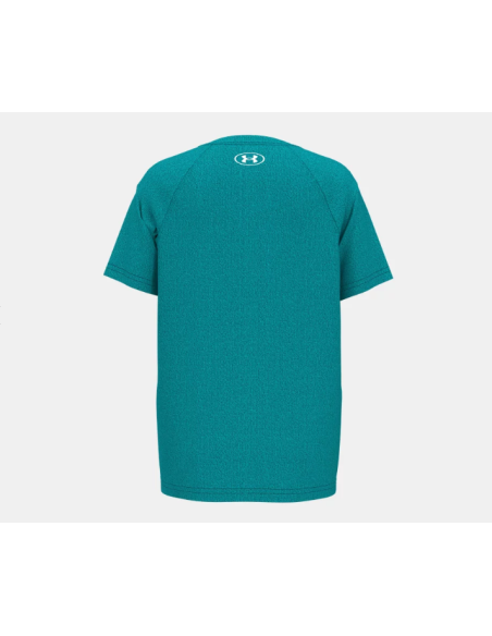 Camiseta Under Armour Hombre Tech Split Wordmark Verde