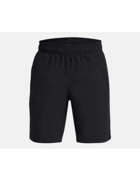 Short Under Armour Niño Woven Wdmk Negro