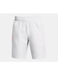 Short Under Armour Niño Woven Wdmk Blanco