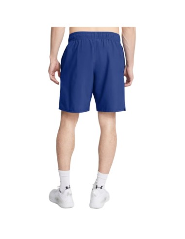 Short Under Armour Hombre Tech Woven Wordmark Azul