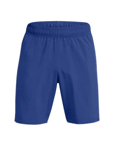 Short Under Armour Hombre Tech Woven Wordmark Azul