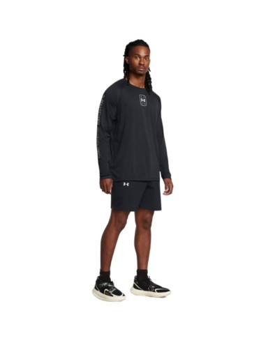 Short Under Armour Hombre Zone Woven Negro