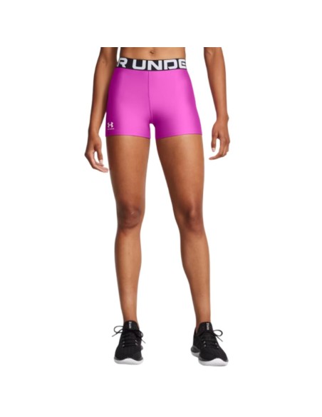 Short Under Armour Mujer HeatGear Rosa