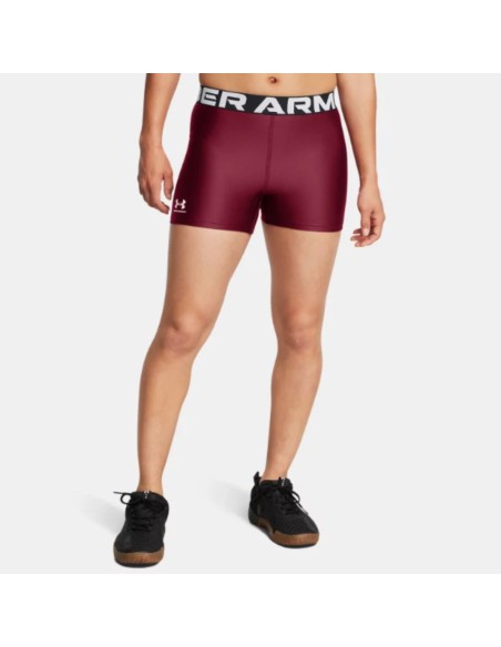 Short Under Armour Mujer HeatGear Burdeos