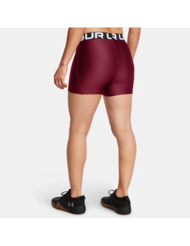 Short Under Armour Mujer HeatGear Burdeos