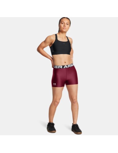 Short Under Armour Mujer HeatGear Burdeos