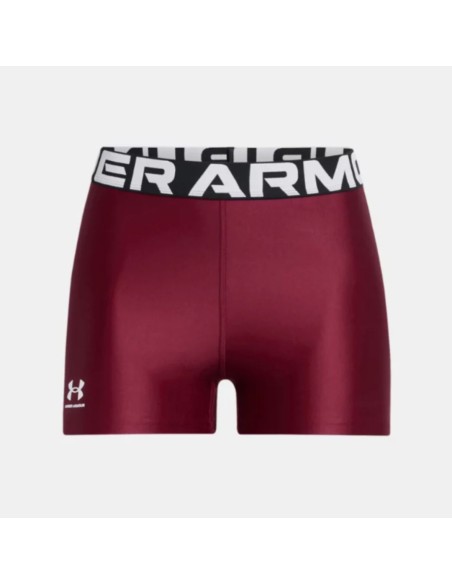 Short Under Armour Mujer HeatGear Burdeos