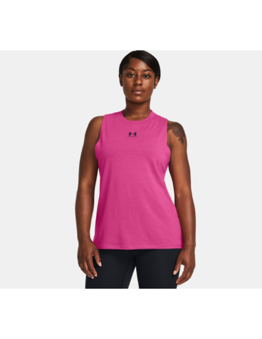 Camiseta Under Armour Mujer Off Campus Muscle Tank Rosa