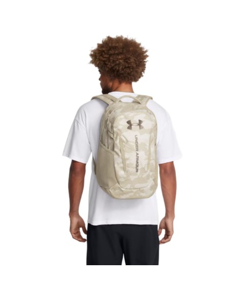 Mochila Under Armour Hustle 6.0 Beige